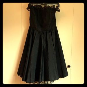 Black vintage cocktail dress